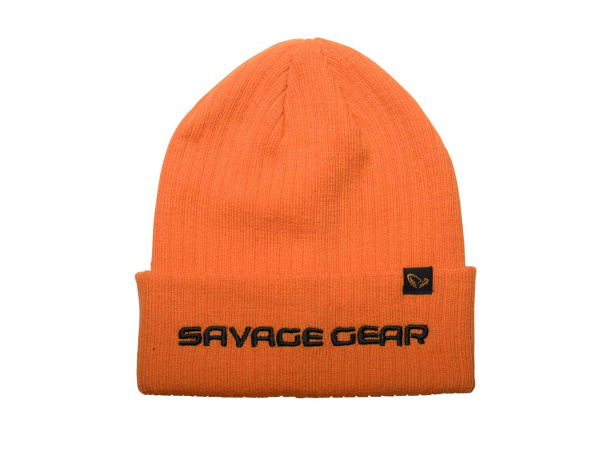 SAVAGE GEAR - Čepice Fold-up beanie sun Orange