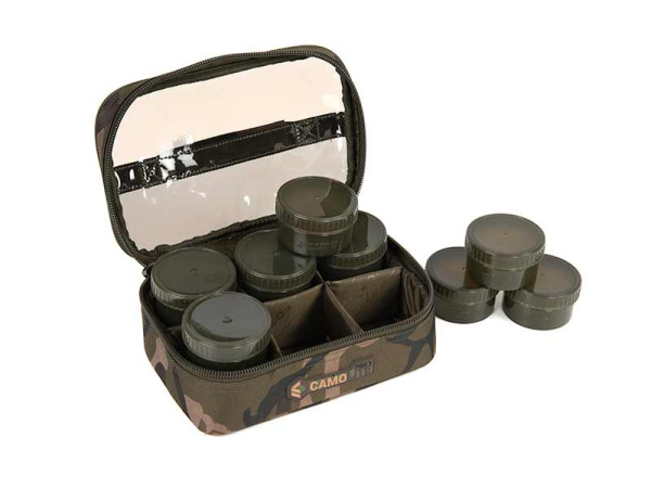 Fox Camolite 8 pot Hookbait Case