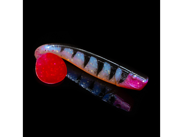 Relax - Gumová nástraha Kingshad 4 Tiger - Barva TG052ORR - blister 4ks - 10cm