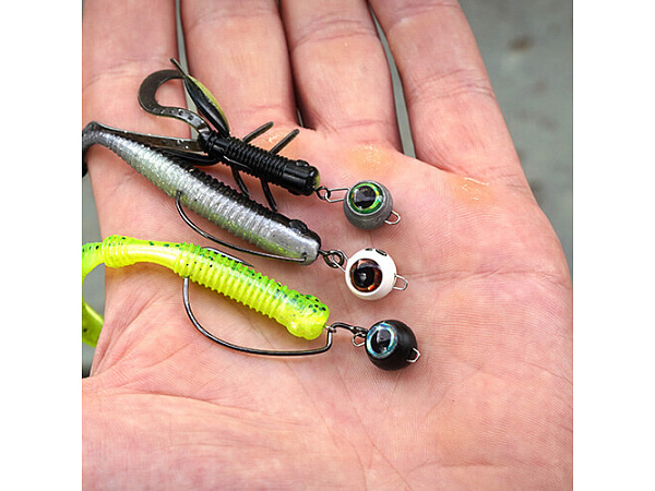 FreeStyle - Čeburaška Eye Bottom Jig Natural