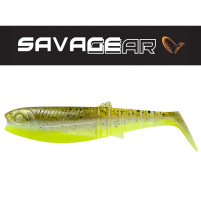 SAVAGE GEAR - Umělá nástraha - Cannibal Shad 8cm / 5g - Green Pearl Yellow