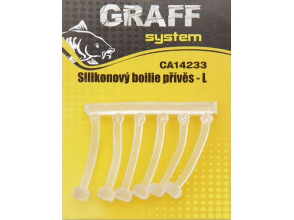GRAFF - silikonový boilie přívěs - L 2ks