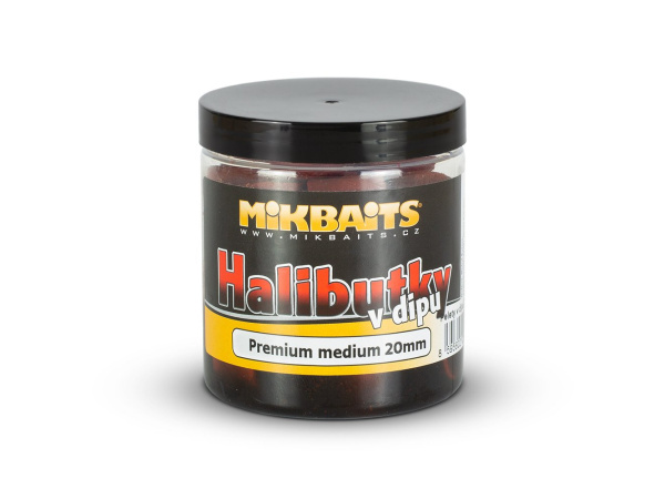 Mikbaits - Halibutky v dipu 250ml 20mm 