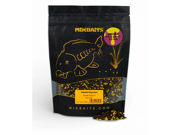 Mikbaits Smoke Micro Pelety 2-3 mm 350 g