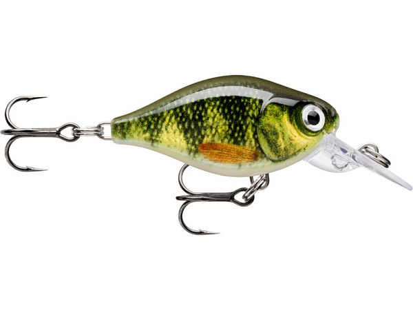 Rapala wobler X-Light Crank Mid Runner Floating, rattling 4g 3,5 cm