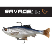 SAVAGE GEAR - Umělá Nástraha 3D Pulse tail roach s háčkem a trojháčkem 13m / 38,5g - Roach 2ks