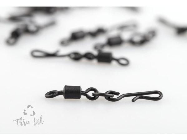 ZFISH Obratlík Quick Change Ring Swivel Matt vel.8