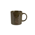 Fox hrnek Green & Camo Head Ceramic Mug