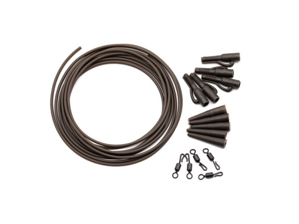 KORDA Montáž Basix Lead Clip Action Pack Camo Green 5 ks 