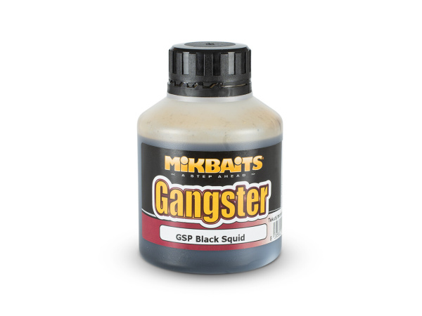 Mikbaits - Booster Gangster 125ml - GSP Black Squid