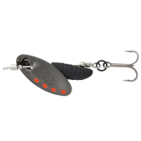 SAVAGE GEAR - Třpytka Grub Spinner, vel. 2, 5,8g, Black Red Black