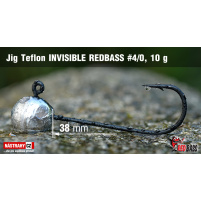 Red Bass - Jig koule Teflon invisible 4/0 - 10g
