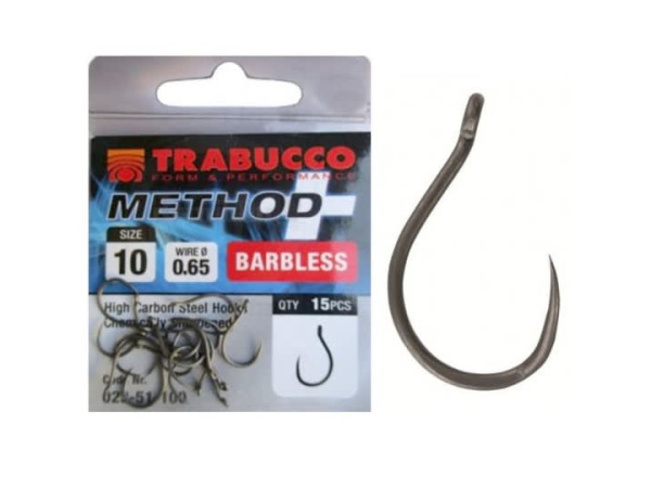 Háčky Trabucco Method Plus 15ks|vel.16
