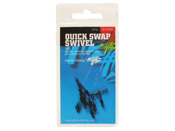 Giants fishing Rychlovýměnný obratlík Quick Swap Swivel