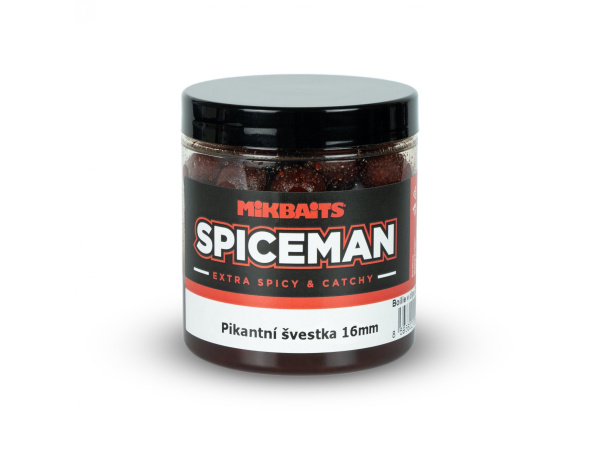 Mikbaits - Boilie v dipu Spiceman 250ml / 24mm