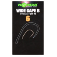 KORDA Háčky Wide Gape Barbless 10 ks