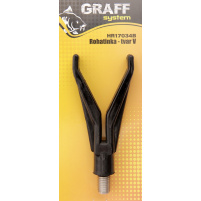 GRAFF - Rohatinka tvar V černá