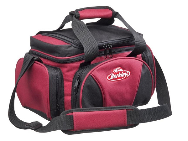 Berkley - Taška SYSTEM BAG 2015 RED-BLACK L (+4krabičky)