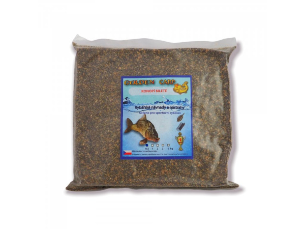 GOLDEN CARP - Konopí mleté 0,5kg