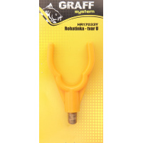 GRAFF - Rohatinka tvar U žlutá