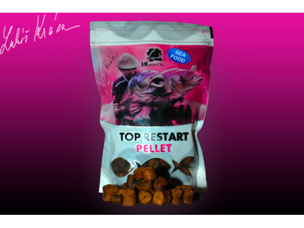 LK Baits Top ReStart Pellets Sea Food 1kg, 12-17mm - VÝPRODEJ
