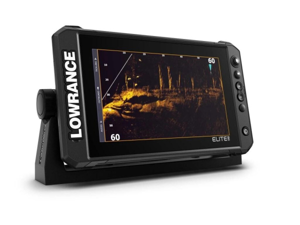 Lowrance - Sonar Elite FS 9 bez sondy + baterie 12V/7Ah + nabíječka Geti 6A 12V
