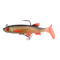SPRO - Powercatcher Super Natural Baitfish s jigem a háčkem  8cm - Rudd