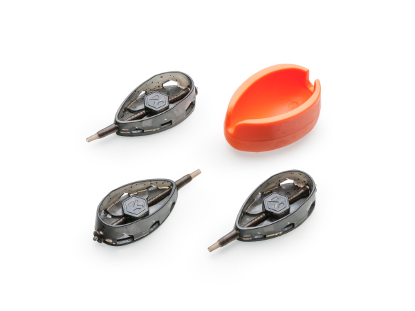 Mivardi Sada rychlovýměnných method krmítek QMR Flat L (30g + 40g + 50g + mould)