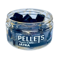 LK Baits Pelety v dipu Játra 12mm, 60g