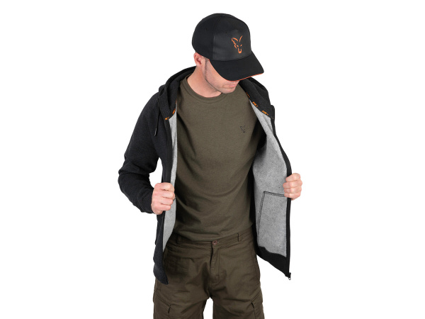 FOX - Mikina Collection Lightweight Hoodie Orange Black