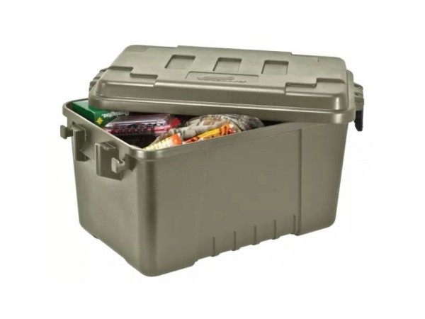 PLANO - Transportní box Sportsmans Trunk, Green Wheels, 53l, Small