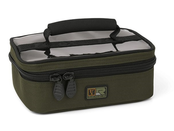 FOX - Pouzdro R Series + 8ks kelímků Hookbaits bag