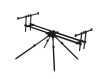 Giants fishing - Stojan Luxury Rod Pod 3 Rods