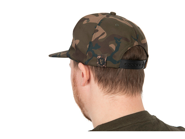 Fox Camo Flat Peak Snapback Cap