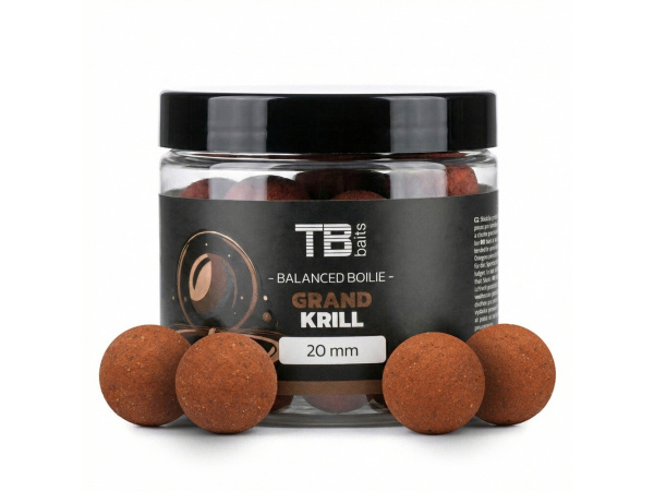 Boilie Balanced + Atraktor Grand Krill 100 g - 20 mm