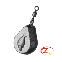 Zfish - Zátěž Flat Pear Lead 80g