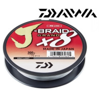 DAIWA - Šňůra J-Braid GRAND X8 Gray-Light, 135m
