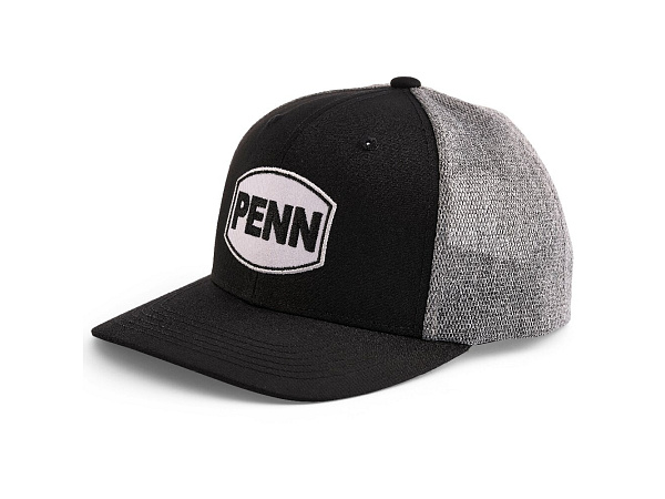 PENN - Kšiltovka Trucker Black Cap Heather Grey