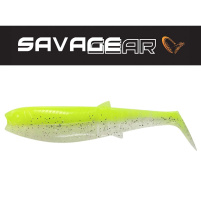 SAVAGE GEAR - Umělá nástraha - Cannibal Shad 8cm / 5g - Flou Yellow Glow