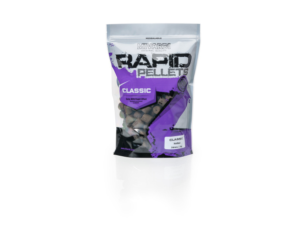 Mivardi - Pelety Rapid Classic Halibut 4mm 1kg 