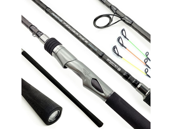 Sportex Prut Rapid Feeder RS-2 Medium 3,9 m 80-150 g 3-Díl