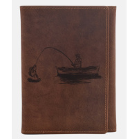 MERCUCIO - Pouzdro na rybářské doklady Rybář v loďce