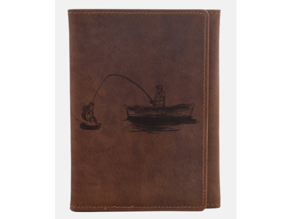 MERCUCIO - Pouzdro na rybářské doklady Rybář v loďce
