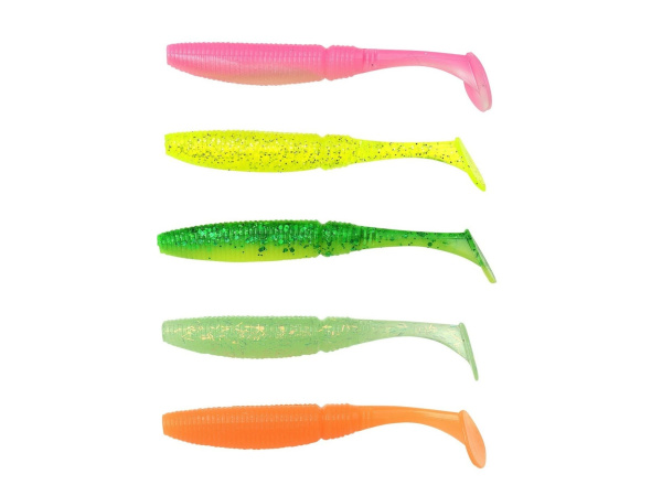 SPRO - Gumová nástraha na dropshot (sada) 6,5cm Flash pack