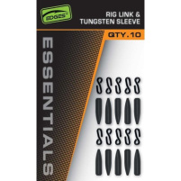 FOX - Rychlo Spojka Edges Rig Link And Tungsten Sleeve, 10ks