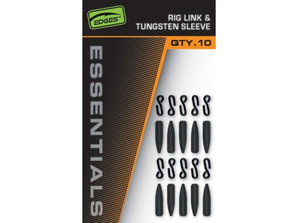 FOX - Rychlo Spojka Edges Rig Link And Tungsten Sleeve, 10ks