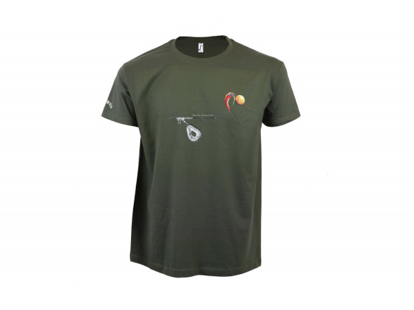 Carp´R´Us Tričko Mouthsnagger army zelená