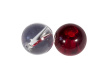 FOX - Rage Skleněné Korálky Strike Point Clear And Red Glass Beads, 6mm, 10ks