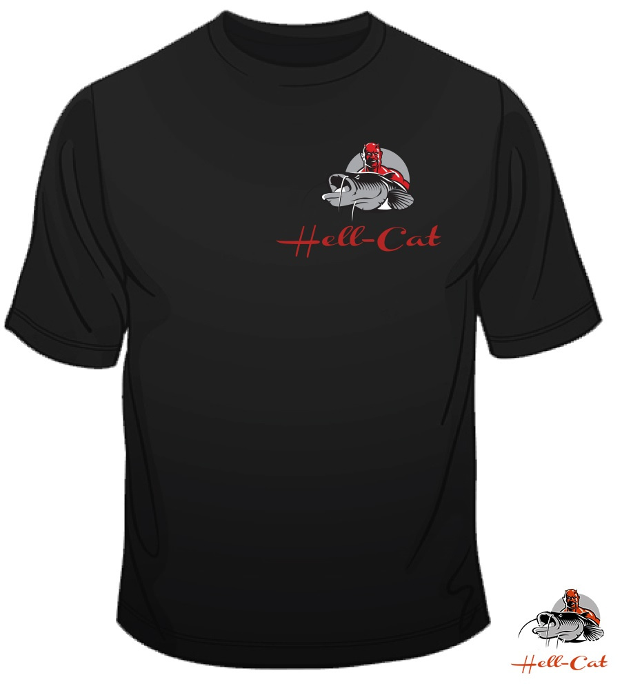 Hell-Cat - Tričko Černé Classic