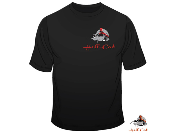 Hell-Cat - Tričko Černé Classic